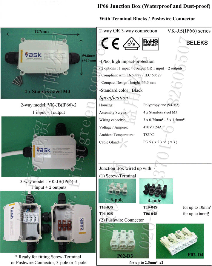 IP66 Junction Box