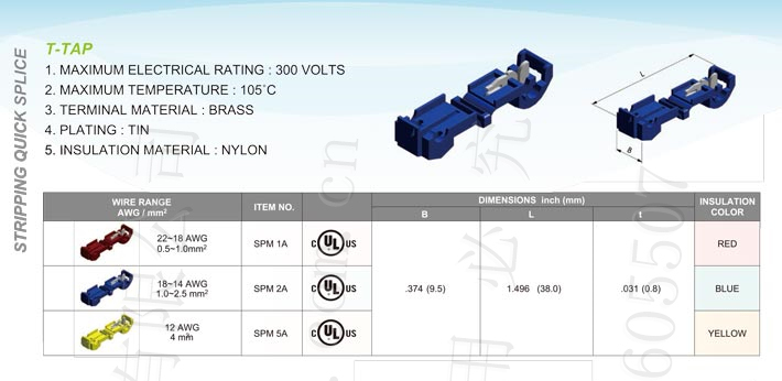 T-Tap Terminals